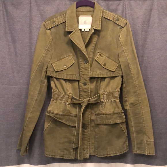 Army utility jacket from hei hei by anthropology - Picture 3 of 7
